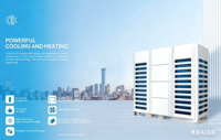 Aire Acondicionado Central VRF Comercial de 56 kW y 20 HP, Modelo MDV6-560W, para Sistema Multi-Split Inteligente con Inversor, Tipo de Piso, DC