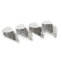 Vente en gros d'enfileur d'aiguille de sécurité double trou accessoires de point de croix en aluminium fournitures de couture argentées