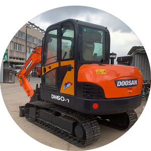 Excavadora Doosan DH60 importada de Corea del Sur en buenas condiciones Excavadora sobre orugas Doosan de segunda mano Doosan - Product Image 1