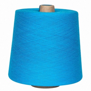100% coton peigné cardé Ne20/1 30/1 40/1 Filament fil élastique haute ténacité tricot couture broderie Crochet teint motif - Product Image 2