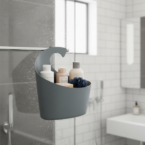 Panier de rangement Spirella « Sydney Wall basket » en polypropylène gris, 19,5 x 17,5 x 6,5 cm - Product Image 3