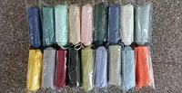 Parapluie de poche mini pliable en 5 sections, 6 ou 8 baleines, coupe-vent, avec logo personnalisé, cadeau promotionnel, protection UV, vente en gros