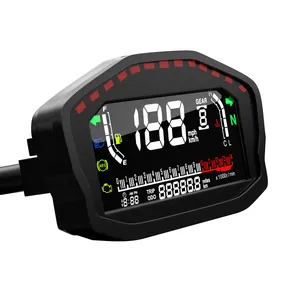 Universal Digital LCD Motorcycle Instrument Speedometer Odometer For Ducati Motorbike