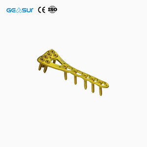 Placa de Bloqueo para <span class=keywords><strong>Radio</strong></span> <span class=keywords><strong>Distal</strong></span> de Aleación de Titanio Mínimamente Invasiva Geasure - Implante Ortopédico Certificado CE ISO Clase III, 1 Año de Garantía - Product Image 1
