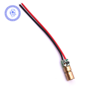 Module Laser rouge, tête Laser à points réglables 5V 650nm 5mw