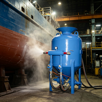 Machine de sablage humide et à sec durable pour les projets de restauration de châssis automobiles