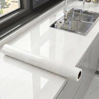 Papier peint autocollant, papier contact auto-adhésif, imperméable, résistant à l'huile, pour la décoration des meubles de cuisine et des murs