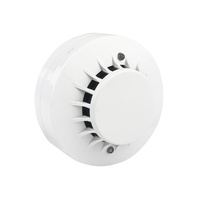 Détecteurs de fumée blancs adressables pour système d'alarme incendie avec portée de détection de 20-30 m, en matériau ABS, installation facile