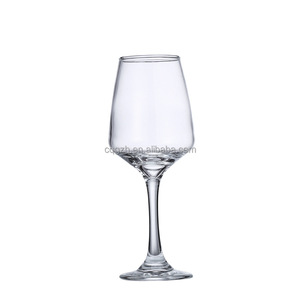 Verres à <span class=keywords><strong>vin</strong></span> en <span class=keywords><strong>verre</strong></span> transparent en gros, <span class=keywords><strong>pied</strong></span> haut, 225 ml, modernes, incassables, <span class=keywords><strong>sans</strong></span> plomb, logo personnalisé pour le salon - Product Image 3