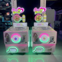 MAKERLuxury Machine à bonbons LED, machine à grue de distribution de prix, Maquina De Caramelos pour parcs d'attractions, cinémas et centres de divertissement familial