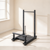 Traîneau de musculation réglable à charges pour l'entraînement en salle, équipement d'entraînement athlétique pour la vitesse et la force
