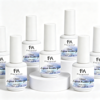 Gel Constructeur Liquide BIAB Sans HEMA avec Logo Personnalisé, Gel Constructeur pour Ongles Longue Durée pour Usage Professionnel