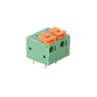 2-10A 300V Brass Terminal Block with Optional Straight and Right Angle Pins