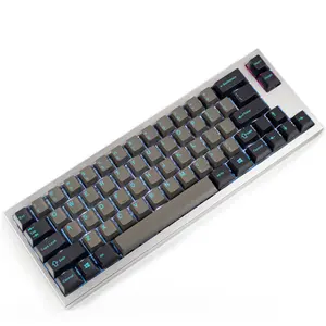 Customized Novelty Color Metal Set Mechanical Keyboard OEM Aluminum CNC Machining Keyboard Anodized