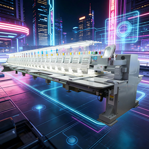 28Heads Computerized Industrial Embroidery Machine Direct Supplier For Toys Dolls Logos - Product Image 1