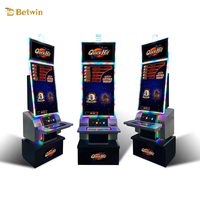 Console de jeu à monnayeur 32/43 pouces avec écran incurvé vertical, borne de jeu Diamond Skill à vendre