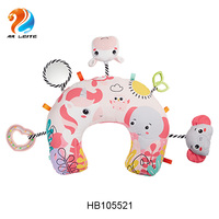 Recién Nacido Tummy Time Pillow and Play Mat Baby Activity Prop Pillows Accesorio de cama para niños