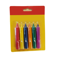 Boîte de crayons de couleur non toxique personnalisée pour enfants, cadeau de fête, anniversaire, école