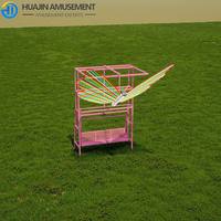Manège Papillon Populaire pour Enfants, Chaise Balançoire Non Motorisée pour Aire de Jeux Extérieure