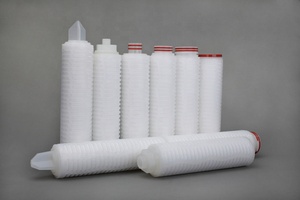 20 pollici di Acqua PP Filtro a pieghe di 1.0 <span class=keywords><strong>um</strong></span> PP micro membrana - Product Image 5