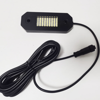 8 pièces haute qualité 12v IP68 blanc LED Rock Lights universel 11.5*6.5mm nouveau pour tout-terrain Wrangler JK TJ YJ CJ camion 4WD US