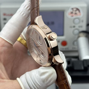 Reloj Mecánico de Diseño Clásico de Alta Calidad con Indicador de Reserva de Marcha, Función de Fecha y Dos Zonas Horarias - Product Image 4