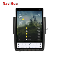 Navihua, nuevo diseño, pantalla Tesla, reproductor de DVD para coche para Dodge RAM 2010-2017, navegación GPS estéreo, sistema de Audio y Radio Multimedia