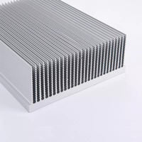 Fabricant de dissipateurs thermiques en aluminium série 6000 sur mesure, usinés CNC, à ailettes rainurées extrudées, moulés sous pression, pour usine
