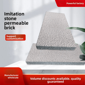 Brique perméable en béton effet litchi, ignifuge et moderne, idéale <span class=keywords><strong>pour</strong></span> les allées piétonnières - Meilleure vente - Product Image 2