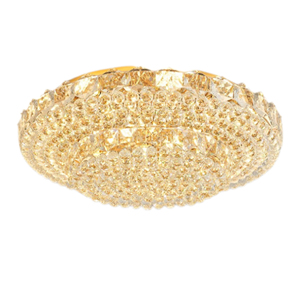 Luminaire suspendu en cristal à trois couches, design moderne, boule de cristal K9 ronde, pour hôtel et maison - Product Image 3