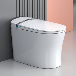 新しいデザイン自動フラッシュ<span class=keywords><strong>Commode</strong></span> Closetoolロングシート加熱リモコンバスルームインテリジェントスマートトイレ - Product Image 1