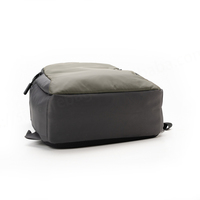 Sac à dos multifonctionnel pour ordinateur portable, gris, imperméable, en nylon et polyester, avec fermeture éclair, pour hommes, vente en gros d'usine