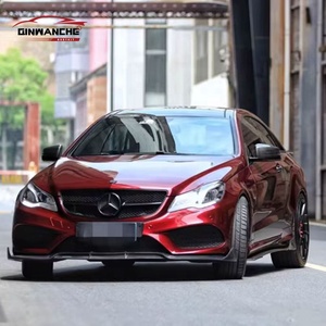 Pièces automobiles Lèvre de pare-chocs avant en fibre de carbone Lèvre arrière Jupes latérales pour Mercedes Benz Classe E W207 C207 Coupé E200 E260 <span class=keywords><strong>E300</strong></span> Kit de carrosserie - Product Image 3