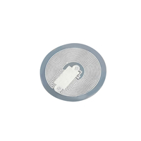 Étiquette RFID NFC robuste ISO/IEC 14443A à estampage à chaud 13,56 MHz pour vêtements, baskets, textiles