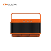 Station d'alimentation solaire portable 250W 222Wh avec générateur de batterie et sorties AC/DC/USB pour le camping en plein air, les camping-cars et les situations d'urgence