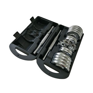 Équipement de musculation, haltère réglable de 20kg dans la boîte de transport - Product Image 1