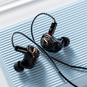 Écouteurs en résine IEM à <span class=keywords><strong>armature</strong></span> équilibrée Audiophile de qualité haut de gamme Bass Running Sport - Product Image 5