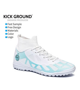 Zapatos <span class=keywords><strong>de</strong></span> Fútbol Deportivos <span class=keywords><strong>de</strong></span> Otoño para Hombre con Logotipo Personalizado <span class=keywords><strong>de</strong></span> <span class=keywords><strong>Alta</strong></span> <span class=keywords><strong>Gama</strong></span>, Antideslizantes, para Terreno Firme - Product Image 1