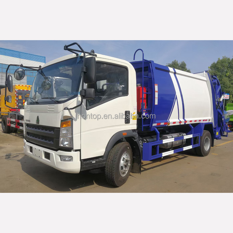 12m3 SINOTRUK HOWO коммунальная мусора корзина для мусора для сбора отходов грузовик уплотнитель мусора грузовики для продажи