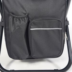 Multifunctional Portable <b>Cooler</b> Chair <b>Backpack</b> Foldable Outdoor Fishing Stool with Portable Features - Product Image 4