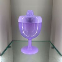 Gobelet d'apprentissage et tasse à bec pour bébé avec logo personnalisé, en PP/MS, sans BPA, anti-fuite, 150 ml, pour tout-petits