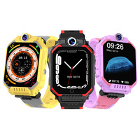 Montre connectée pour enfants C86 Advanced 4G LTE avec double caméra et moniteur de fréquence cardiaque pour la sécurité des enfants et les soins familiaux