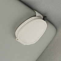 Support de lunettes pour pare-soleil de voiture, fixation rapide pour lunettes, billets et documents, accessoire automobile