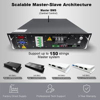 Système de gestion de batterie (BMS) haute tension 2,5U 50A 350V pour montage en rack, compatible UPS, solaire, ESS, armoire avec point de dérivation central et BESS