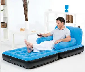 5 in 1 çekyat şişme hava yatağı kanepe şişme sandalye bir kişi için