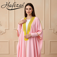 Robe de Soirée de Luxe pour Femme, Abaya Rose, Bisht, pour Mariage Arabe, Mariage Palestinien, Douche Nuptiale, Dubaï 2026