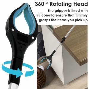 Foldable Gripper Extender Hand <b>Tools</b> Litter Reachers Pickers Collapsible Garbage Reacher Grabber <b>Pick</b> <b>up</b> <b>Tools</b> - Product Image 3