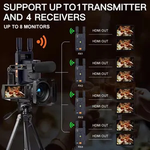 New Model 4K HDMI Wireless Video Entender 2 HDMI Ports On Receiver Support 1 Transmitter And 4 Receivers Up To 8 Monitors 656FT