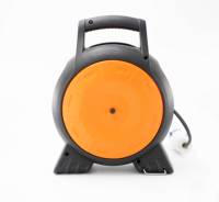 Enrouleur de câble de camping pour l'extérieur 230V 16A 15M Schuko Socket avec USB, coupe-circuit thermique et XM-HP3 d'éclairage LED