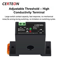Capteur de courant AC haute sensibilité plage large compact ABS retardateur flamme autoalimenté signal PLC maison